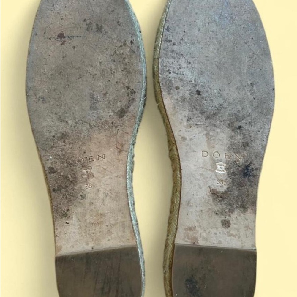 DOEN Espadrille Slides - Picture 3 of 4